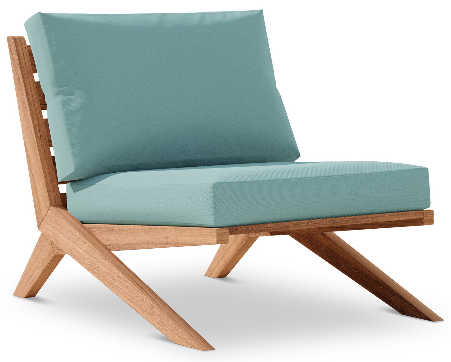 Tahiti Off White Water Resistant Fabric Outdoor Chair