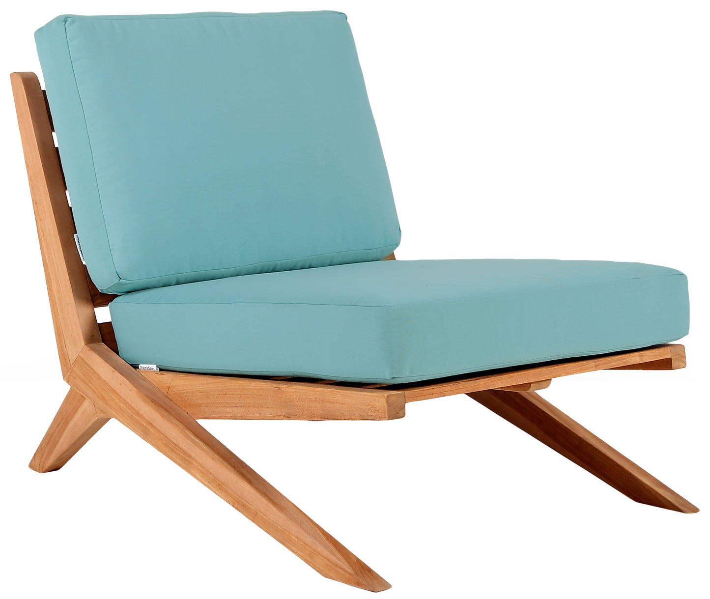 Tahiti Off White Water Resistant Fabric Outdoor Chair