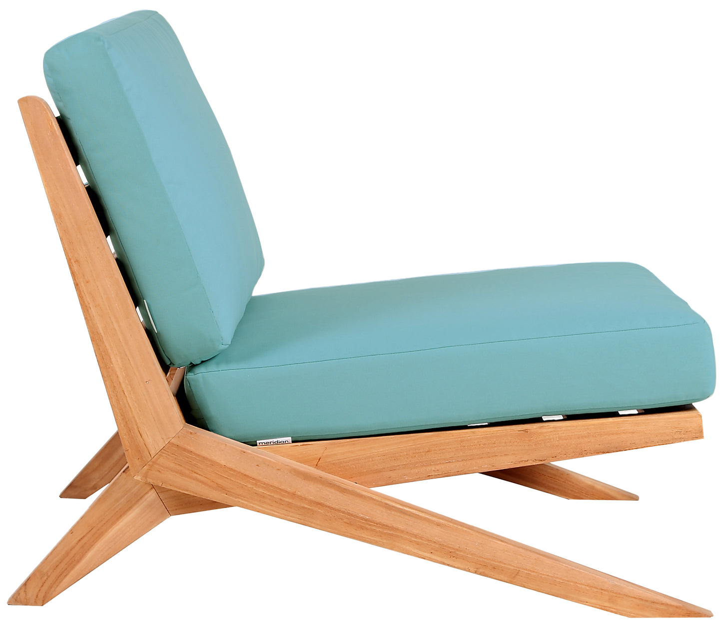 Tahiti Off White Water Resistant Fabric Outdoor Chair