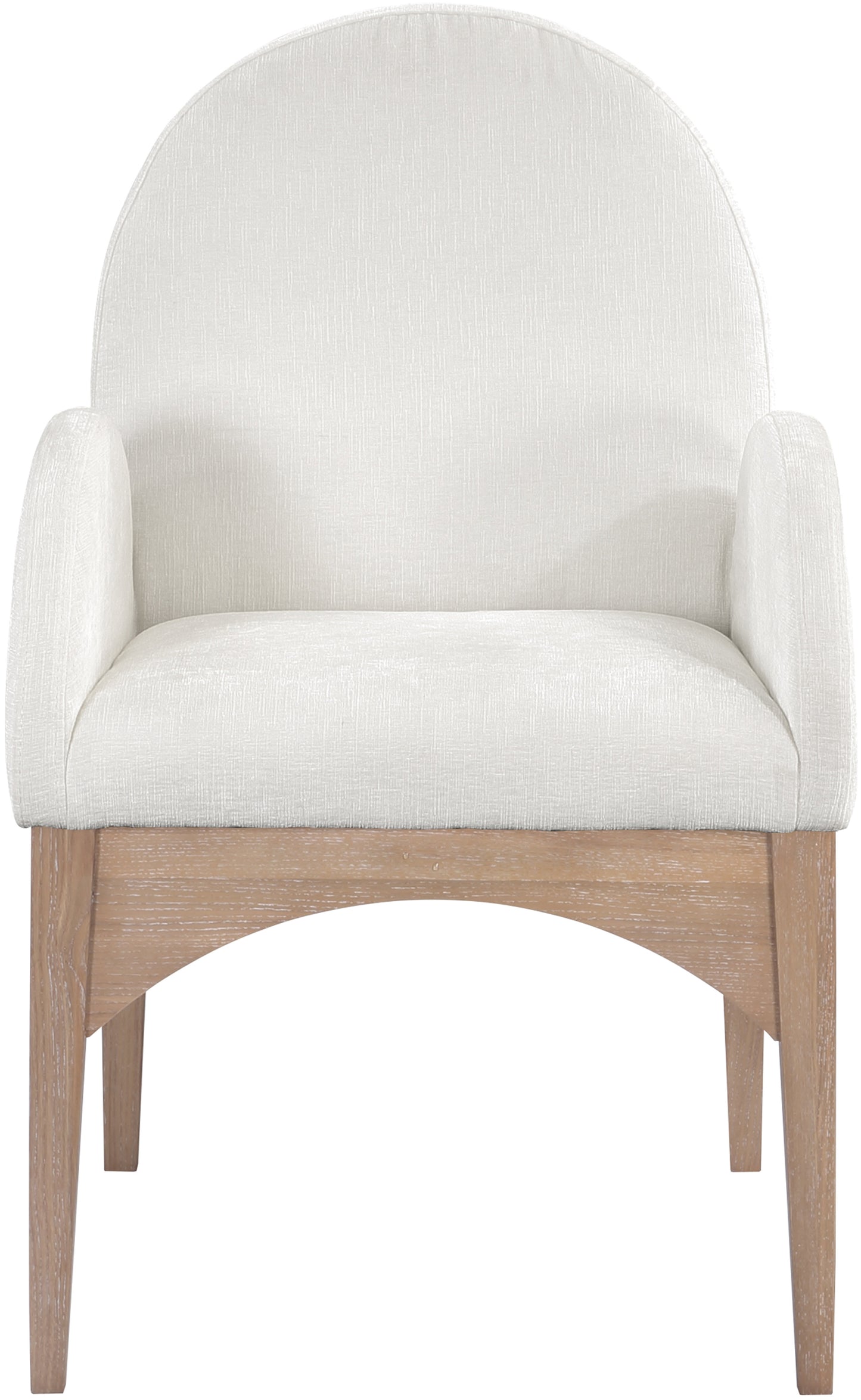 Waldorf Black Chenille Fabric Dining Chair