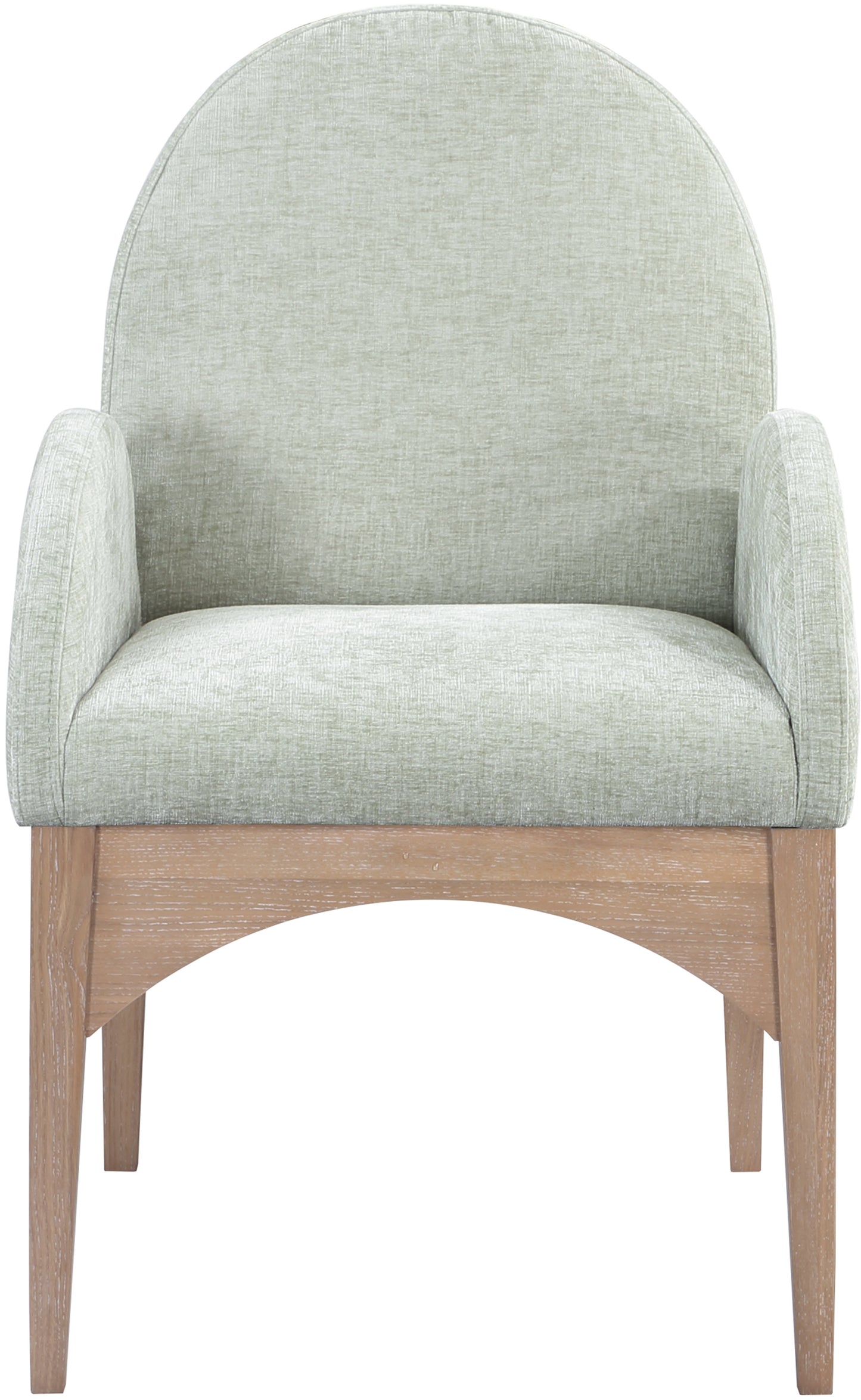 Waldorf Black Chenille Fabric Dining Chair
