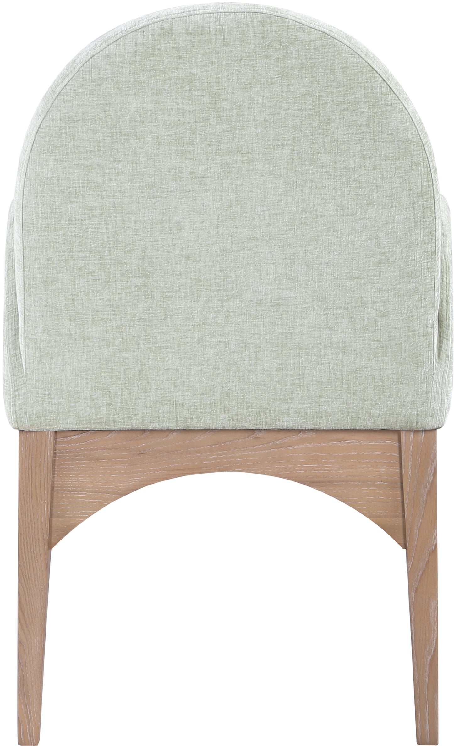 Waldorf Black Chenille Fabric Dining Chair