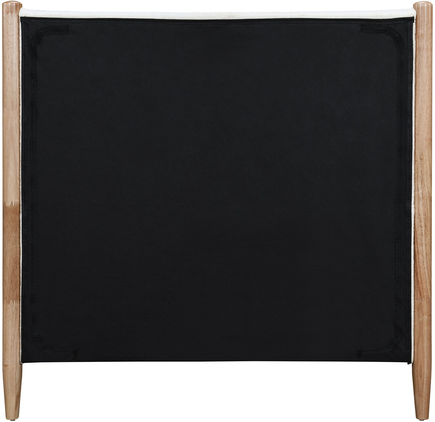 Arbor Cream Fabric Twin Bed