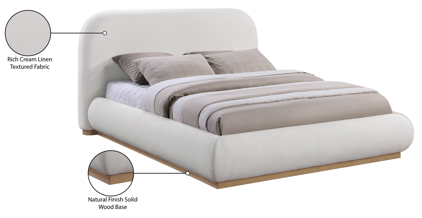 Vaughn Cream Twin Bed