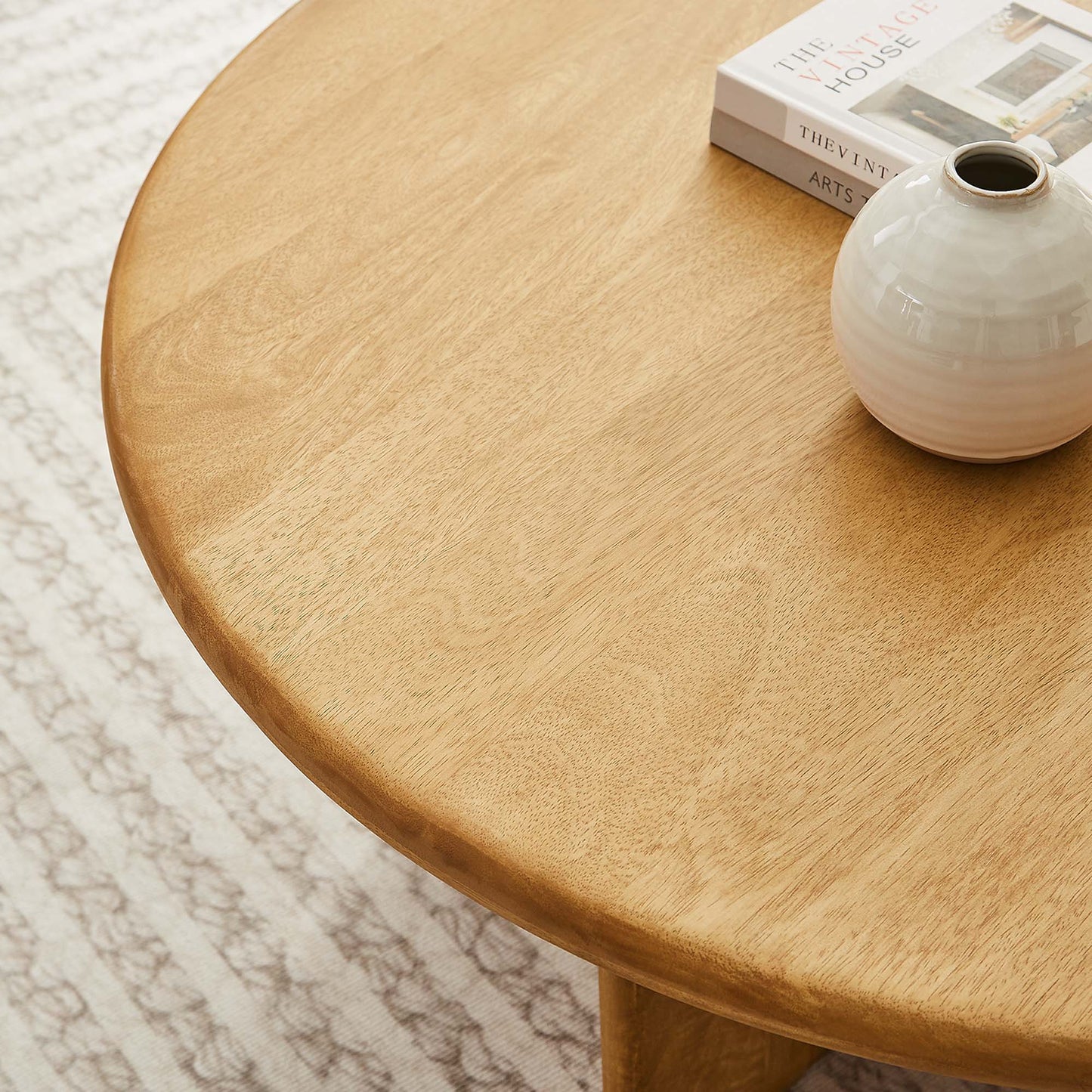 Rivian Round 34" Coffee Table by Modway