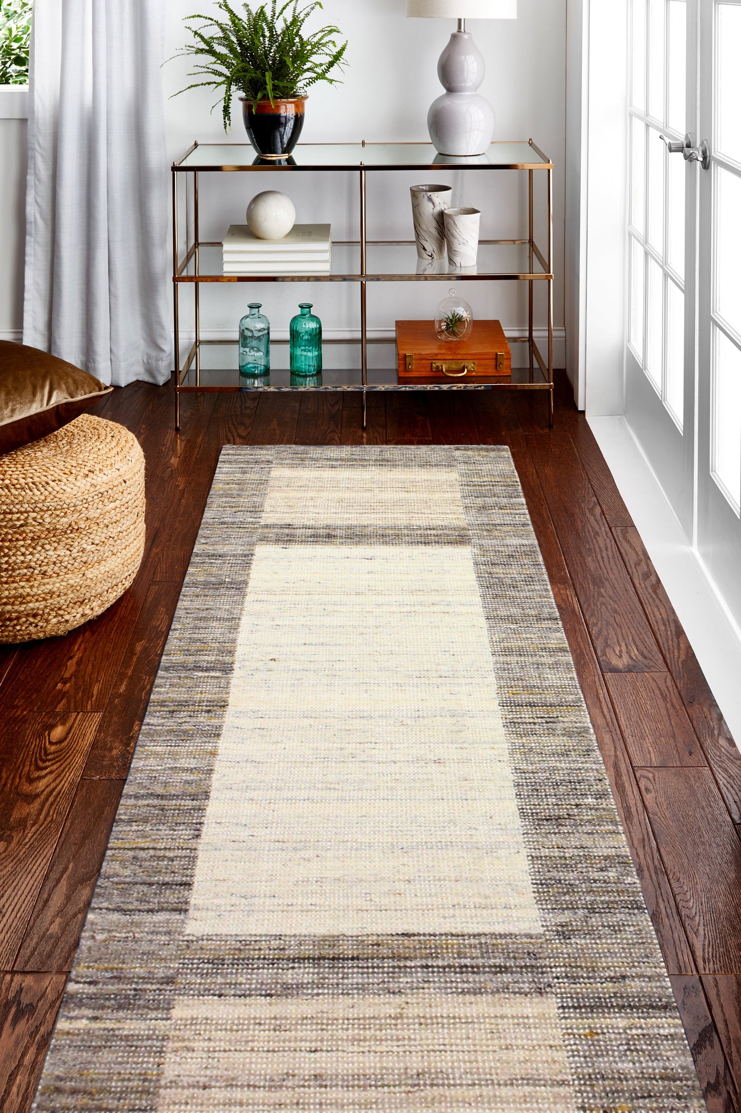 Leyton Area Rug, Ivory Beige