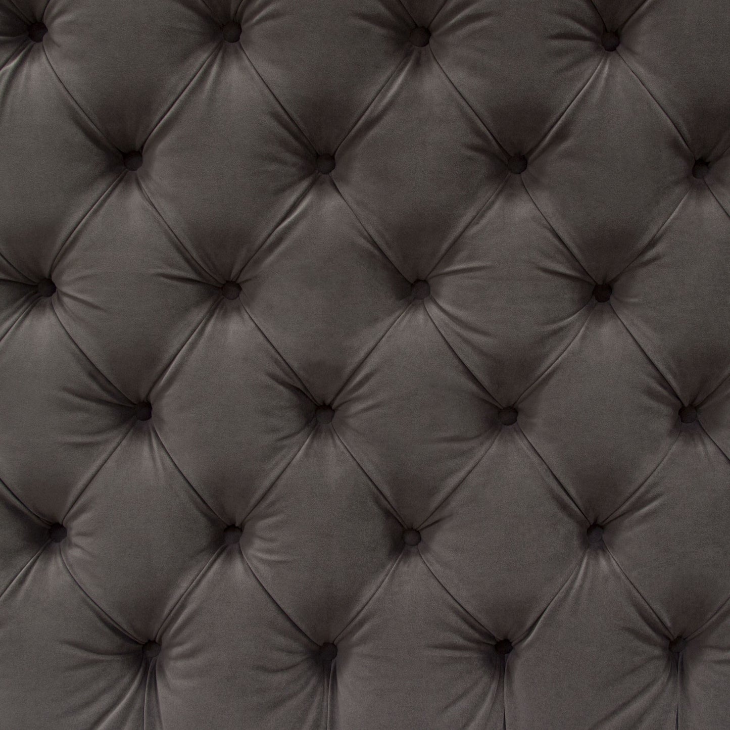 Park Avenue Eastern King Tufted Bed with Vintage Wing