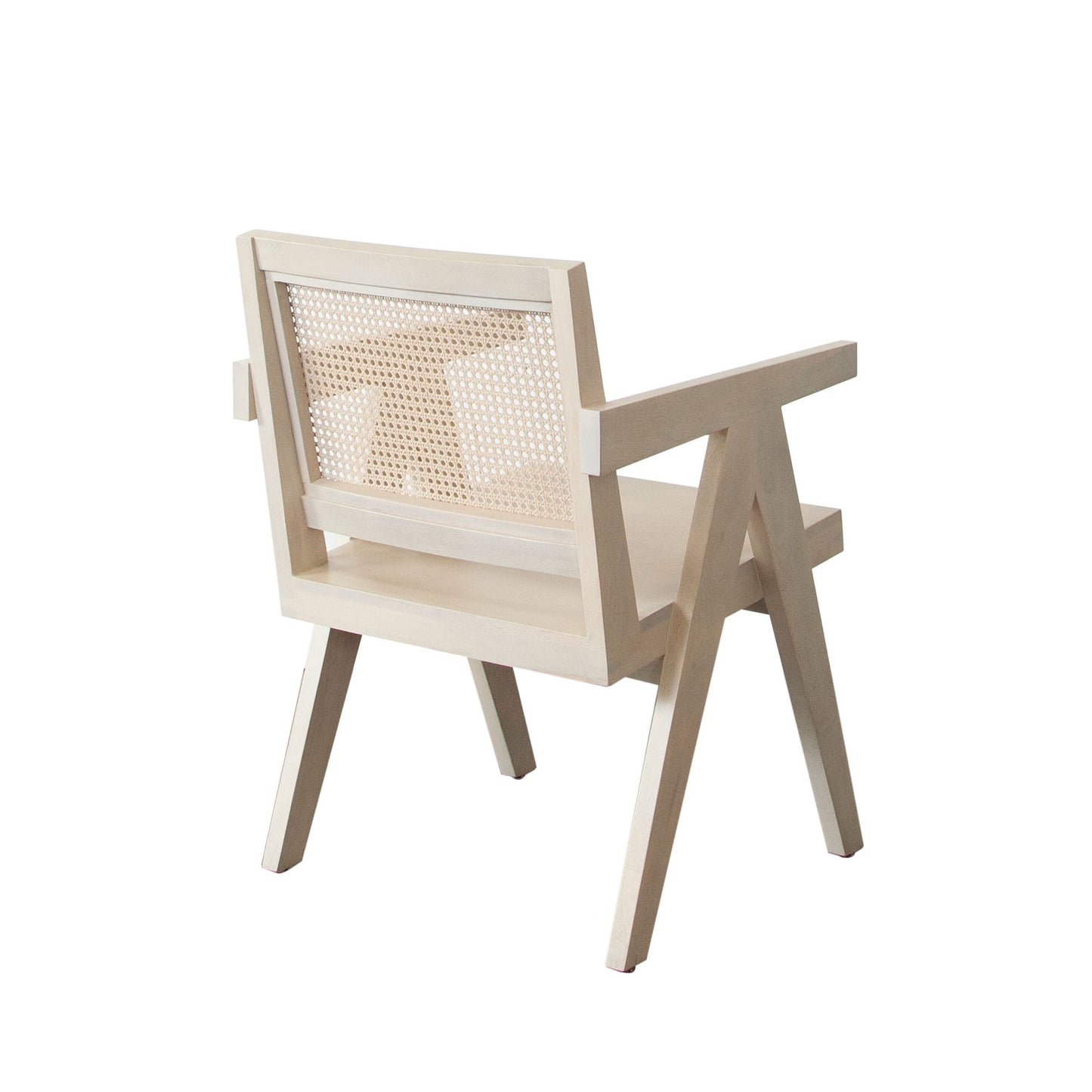 Carter Dining/Accent Chair in Solid Wood Frame in Natural Finish w/ Natural Cane Seat Back by Diamond Sofa