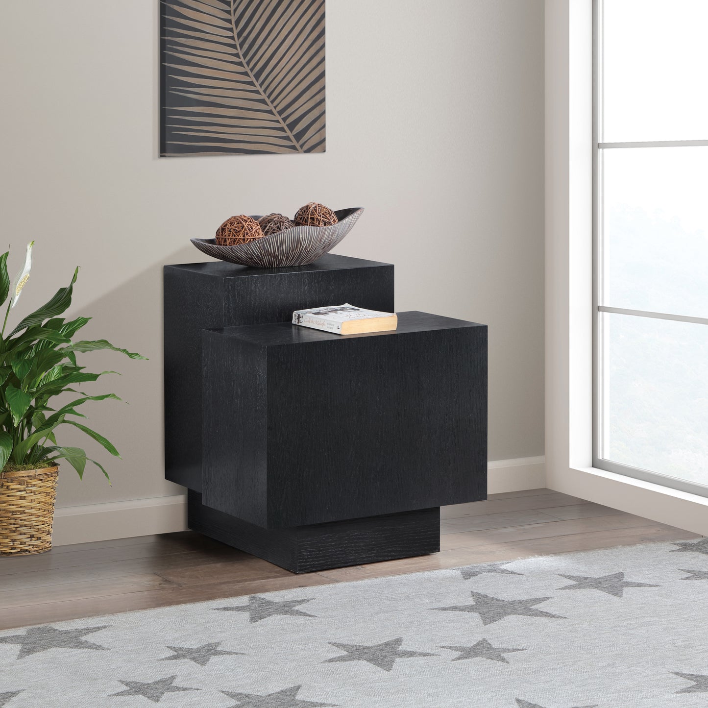 Mateo Black End Table