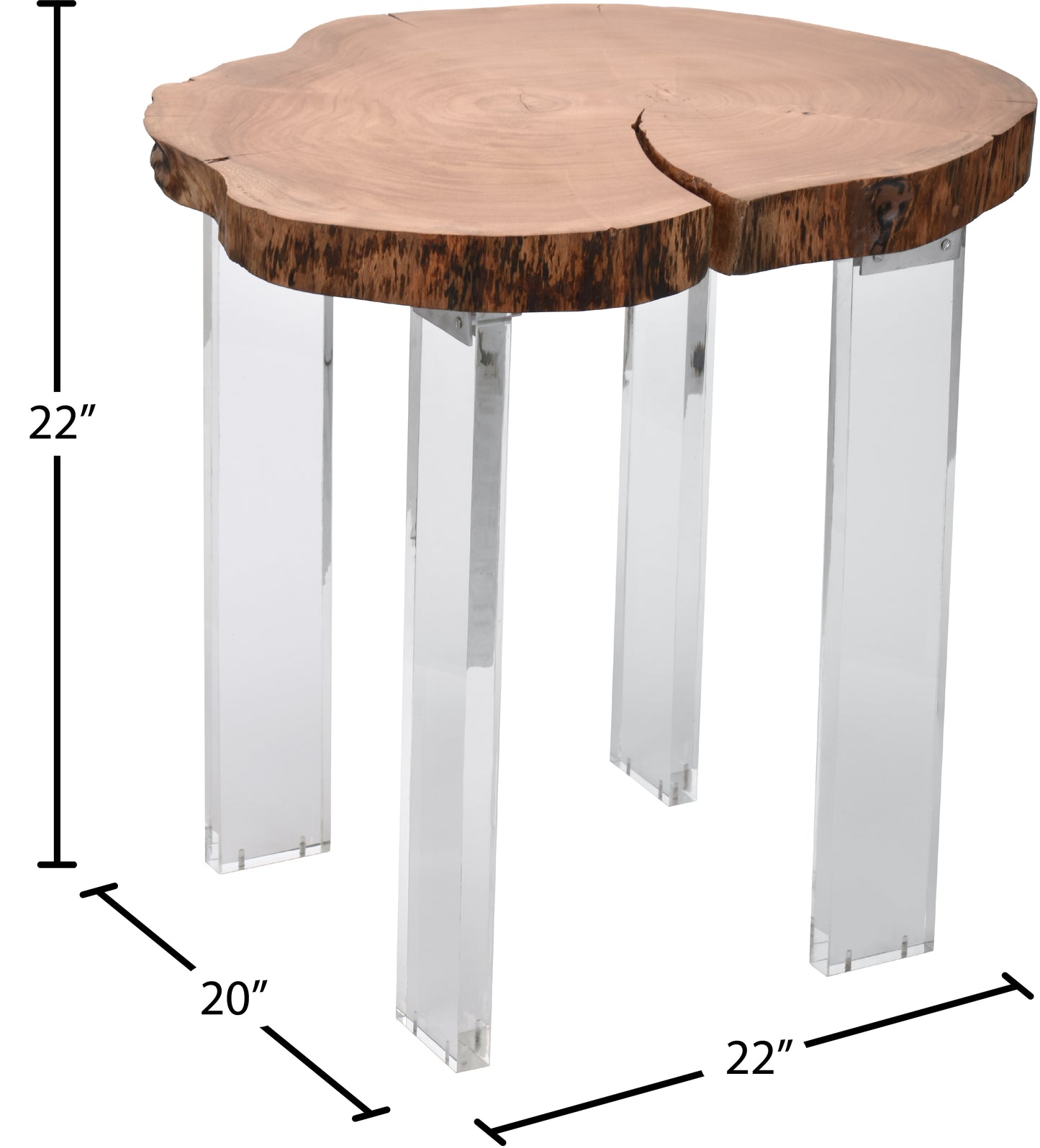 Woodland Natural Wood End Table