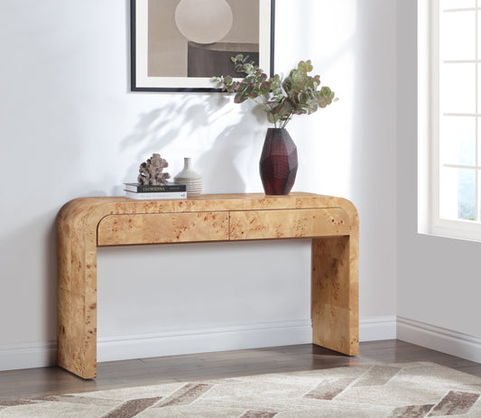 Cresthill Natural Ash Console Table