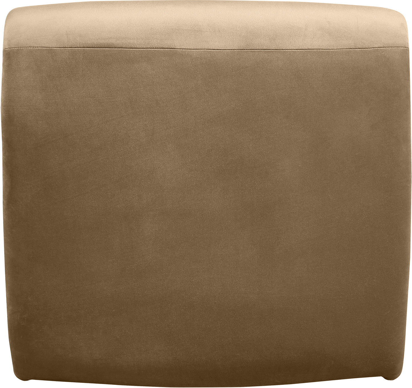 Nouveau Beige Velvet Accent Chair