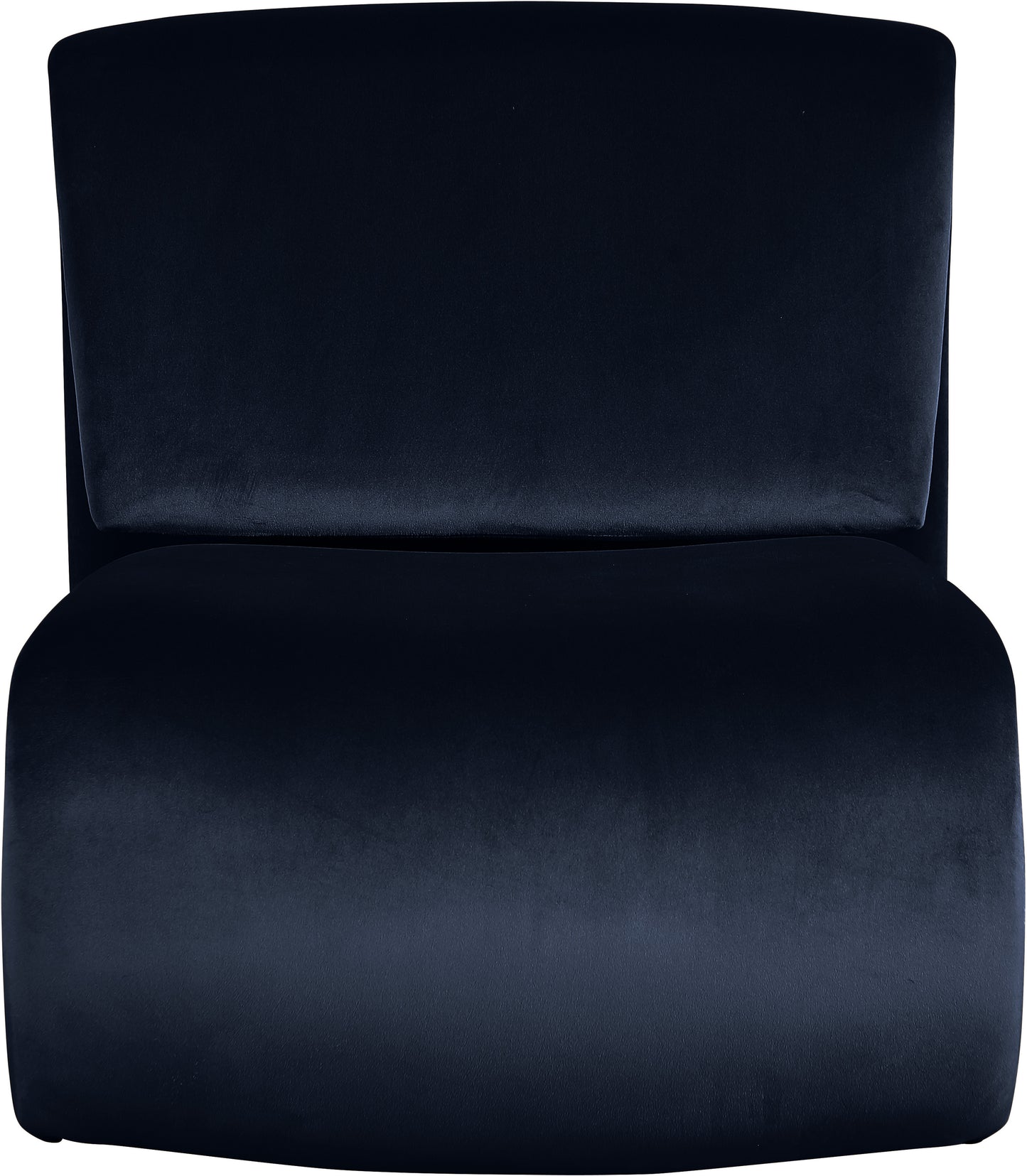 Nouveau Beige Velvet Accent Chair