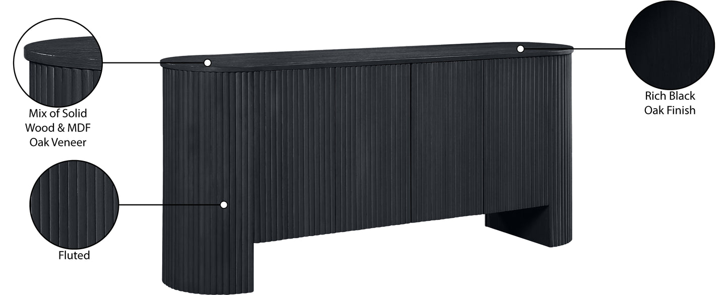 Belinda Black Sideboard/Buffet