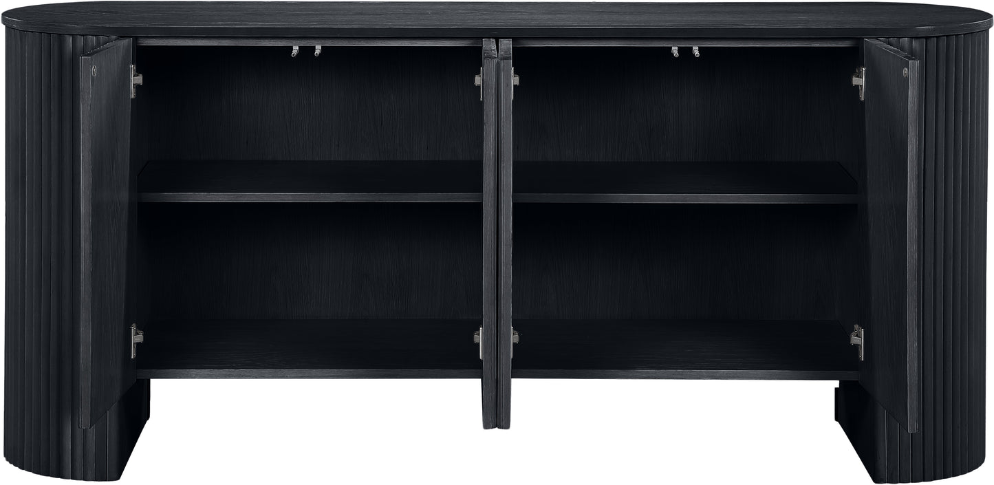 Belinda Black Sideboard/Buffet