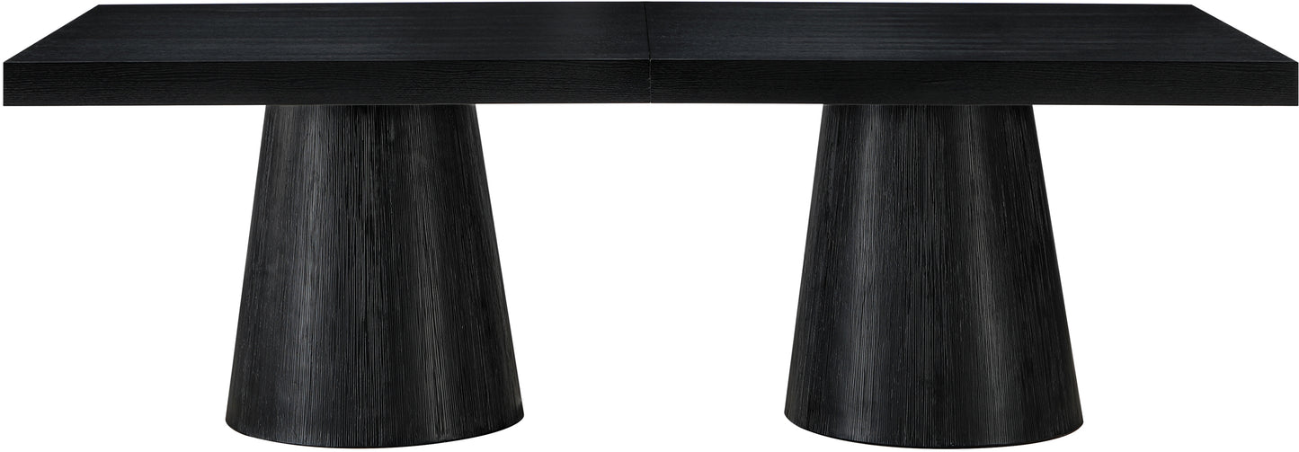 Tavolo Black Oak Veneer Dining Table