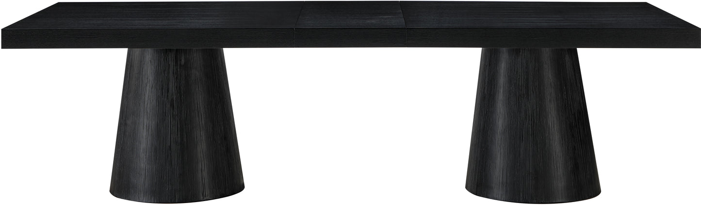 Tavolo Black Oak Veneer Dining Table