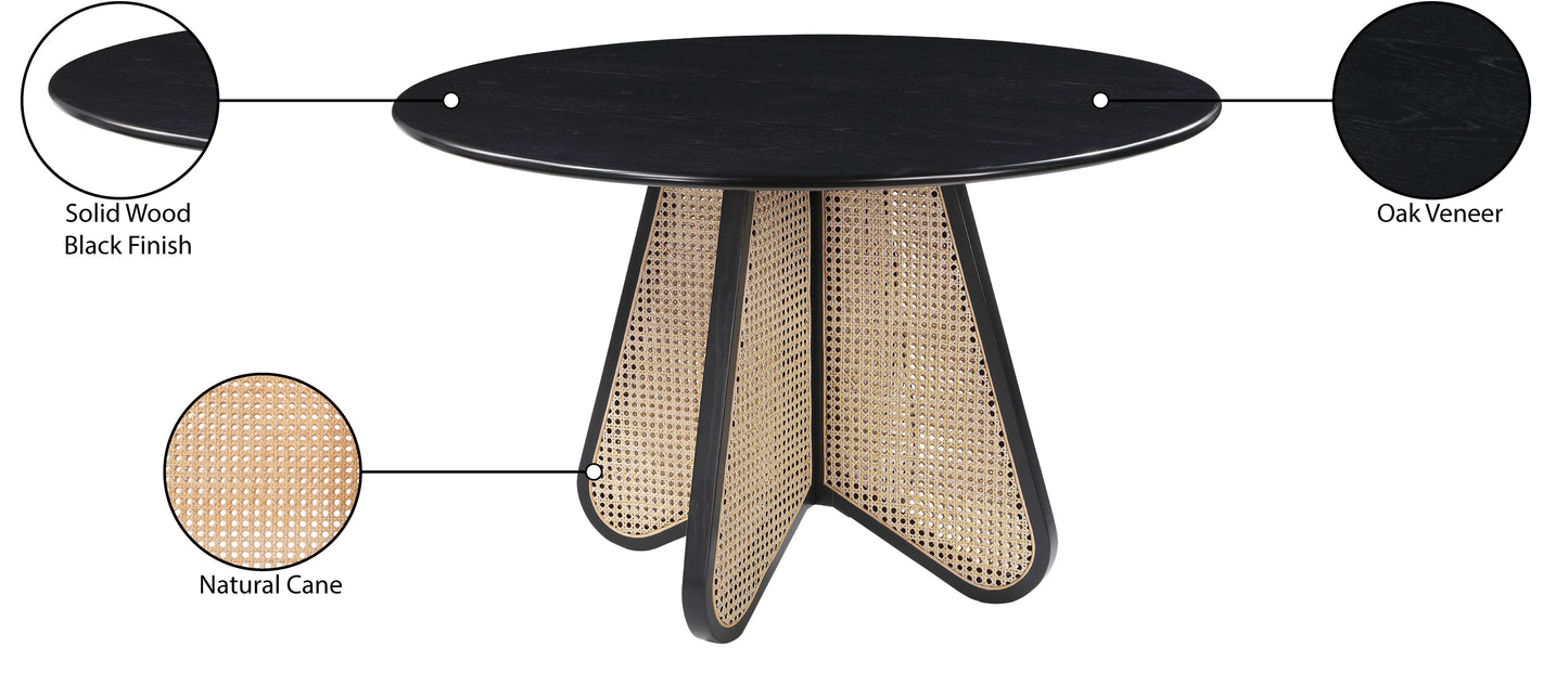 Butterfly Black Dining Table