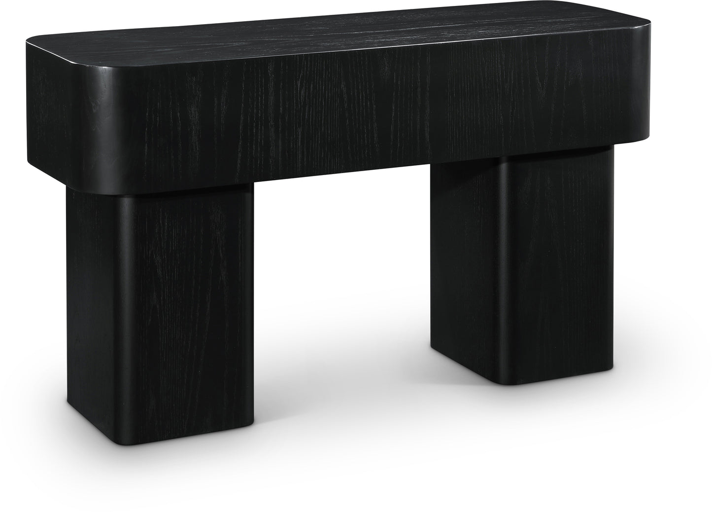 Oakmont Black Console Table