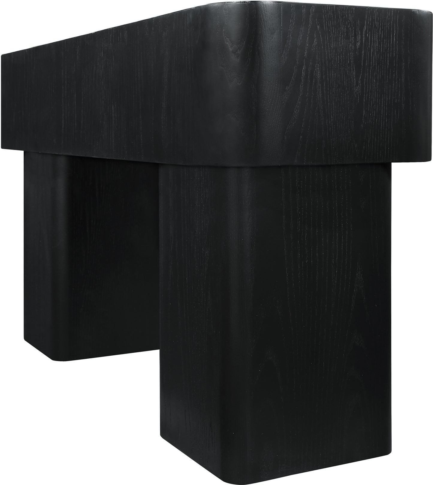 Oakmont Black Console Table