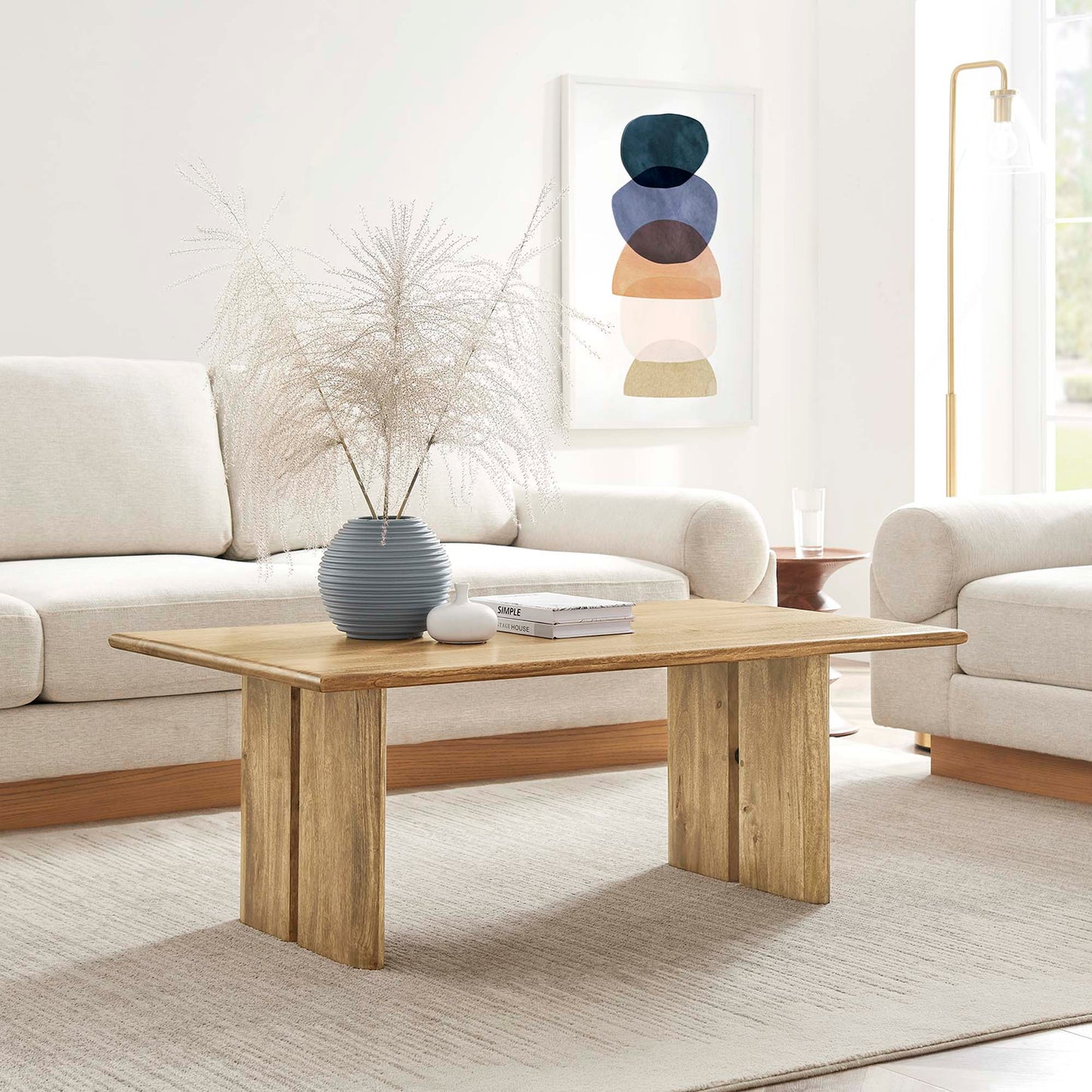 Amistad Wood Coffee Table by Modway