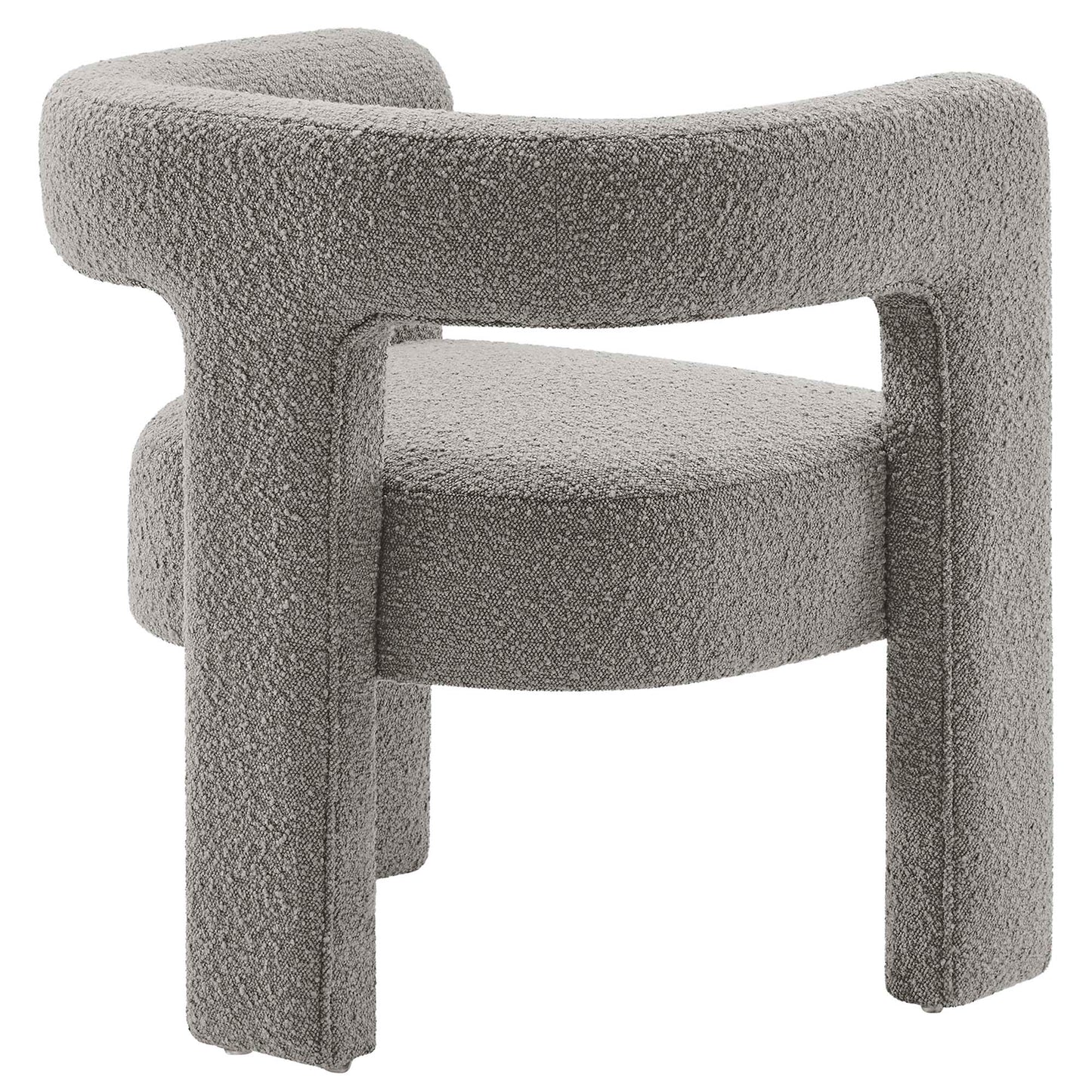 Kayla Boucle Upholstered Armchair by Modway