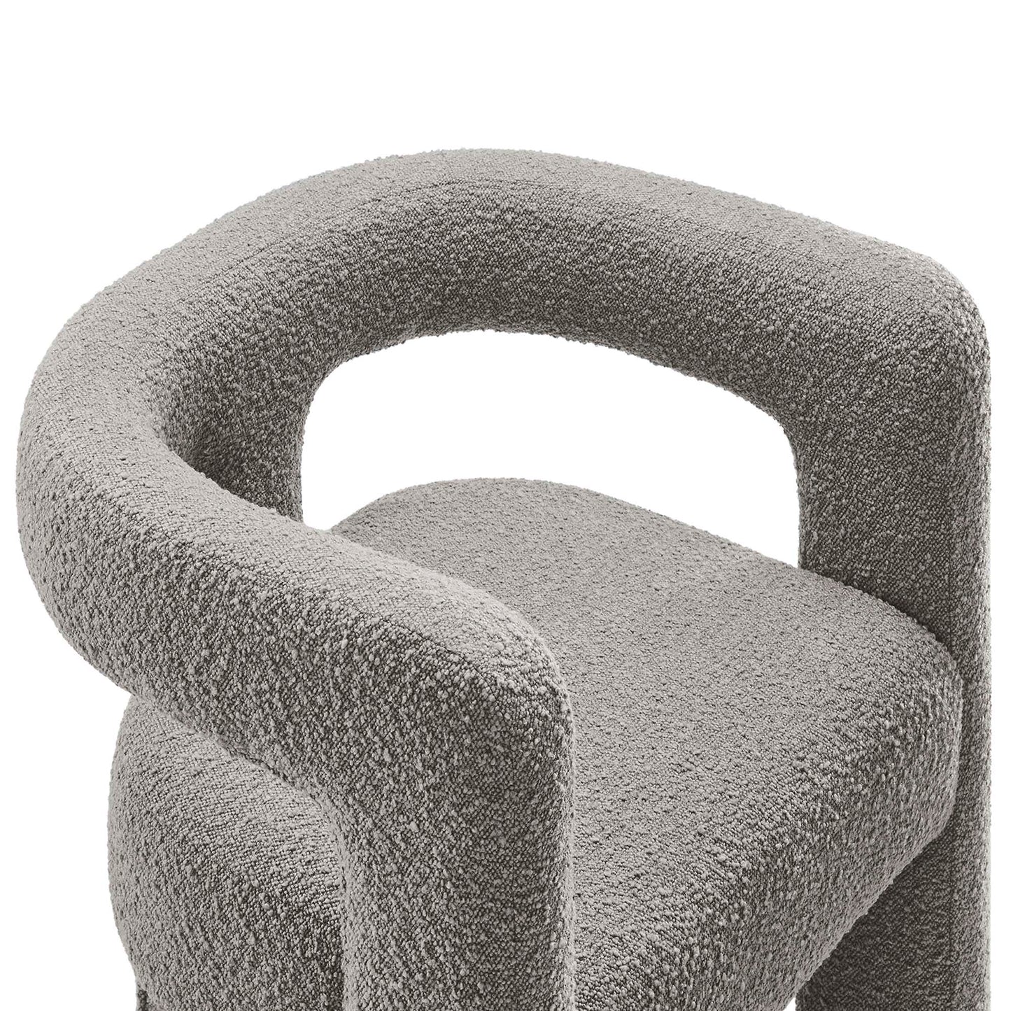 Kayla Boucle Upholstered Armchair by Modway