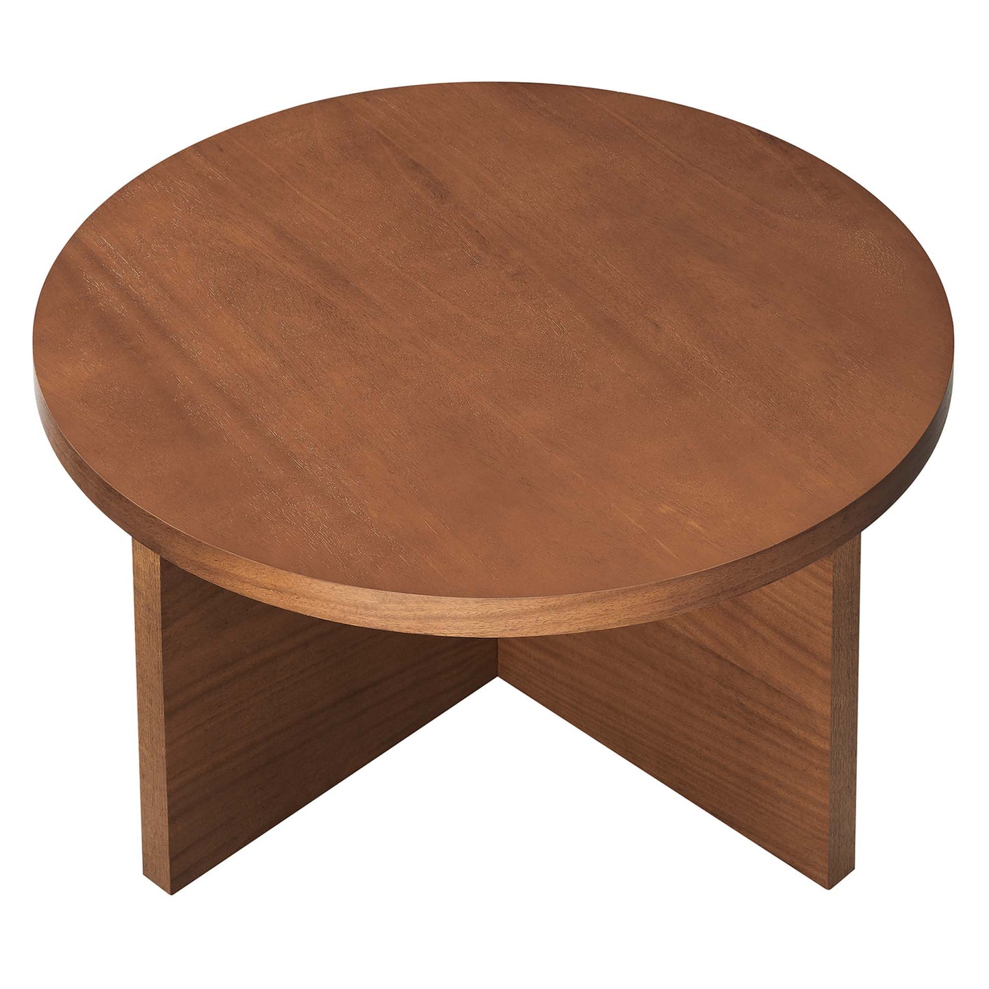 Silas Round Wood Coffee Table by Modway