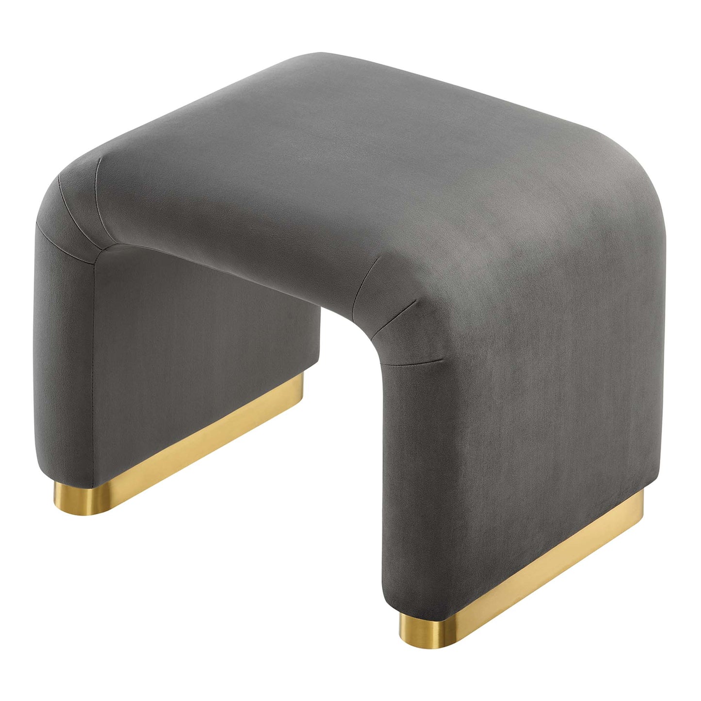 Koda Performance Velvet Waterfall Stool by Modway