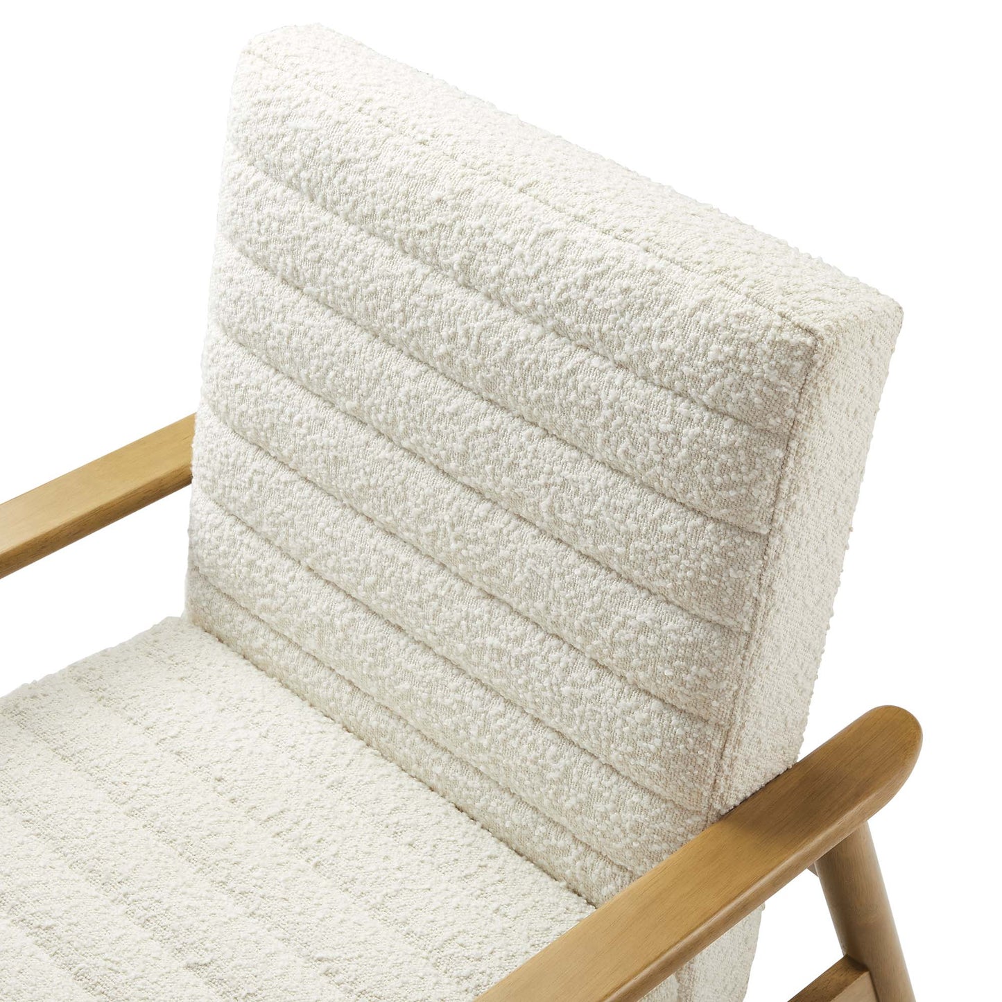 Jensen Boucle Fabric Accent Chair by Modway