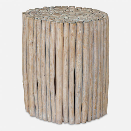 Uttermost Tectona Teak End Table