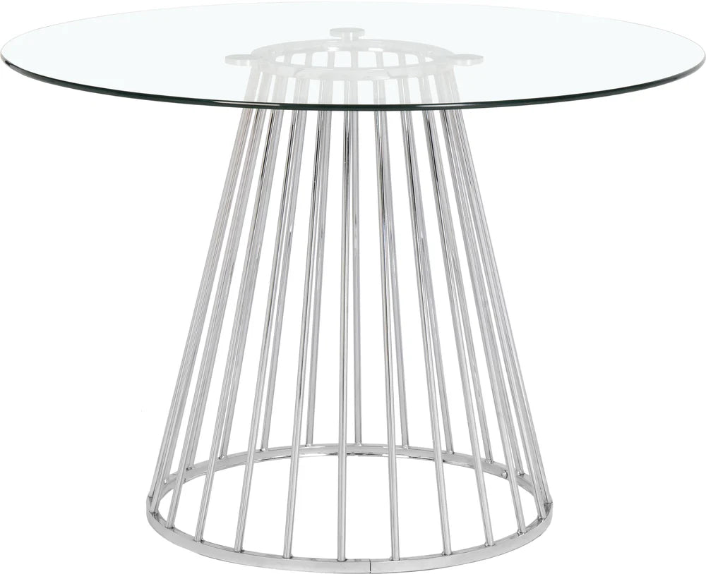 Gio Chrome Dining Table