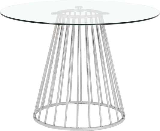 Gio Chrome Dining Table