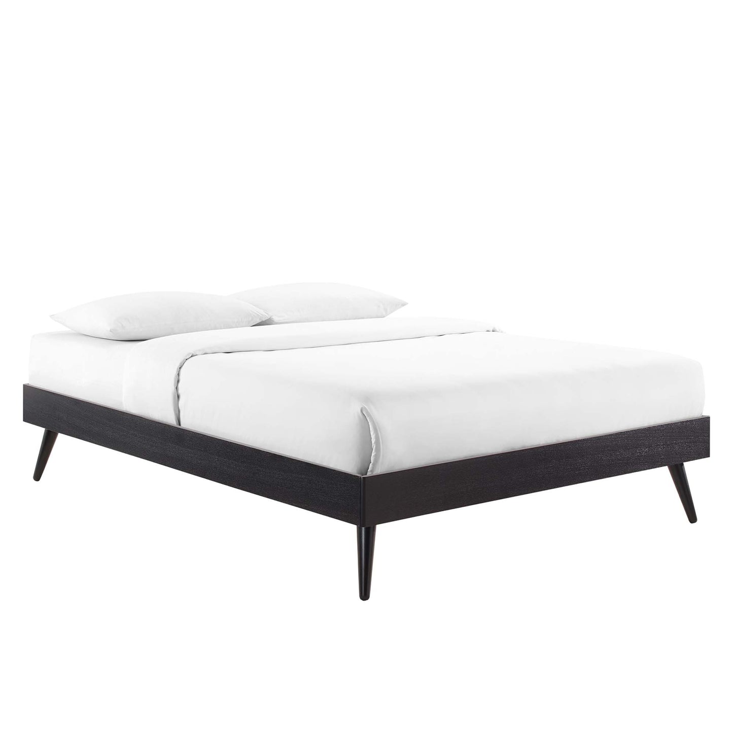 Bridgette Wood Queen Platform Bed With Splayed Legs by Modway