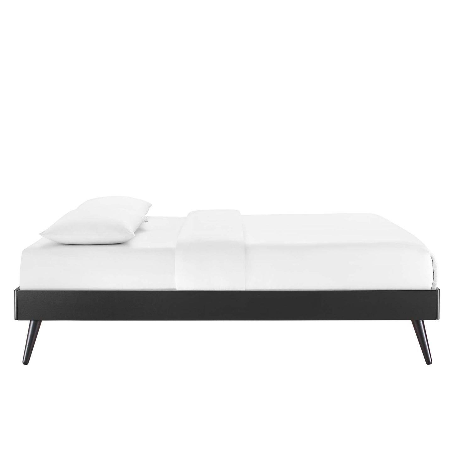 Bridgette Wood Queen Platform Bed With Splayed Legs by Modway