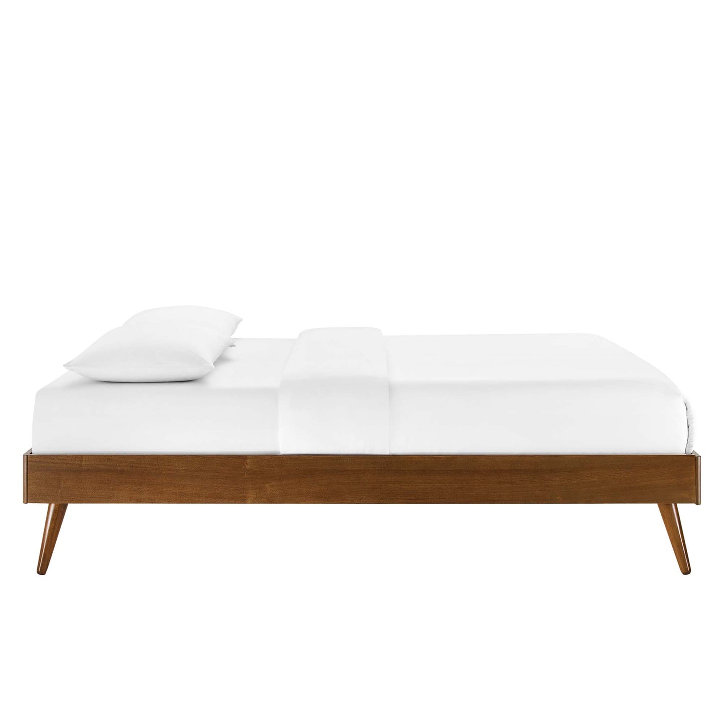 Bridgette Wood Queen Platform Bed With Splayed Legs by Modway