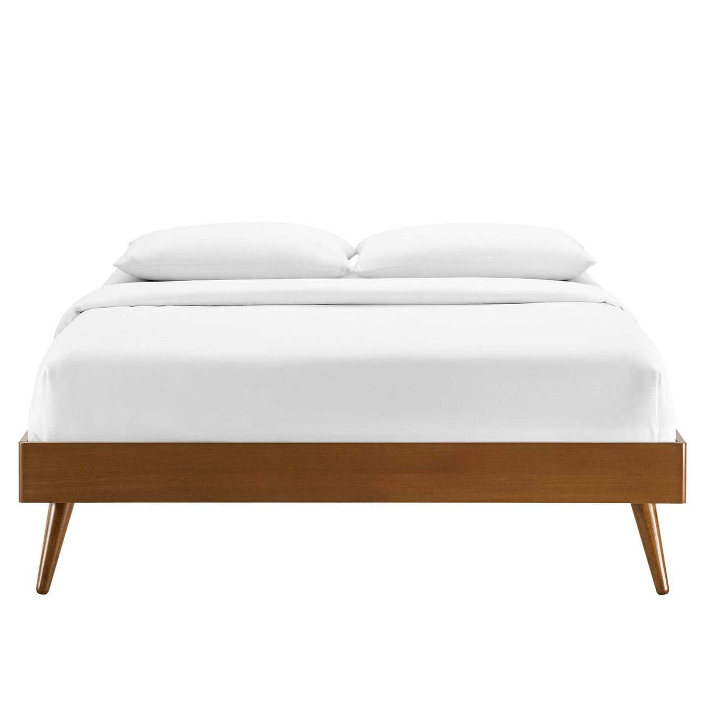 Bridgette Wood Queen Platform Bed With Splayed Legs by Modway