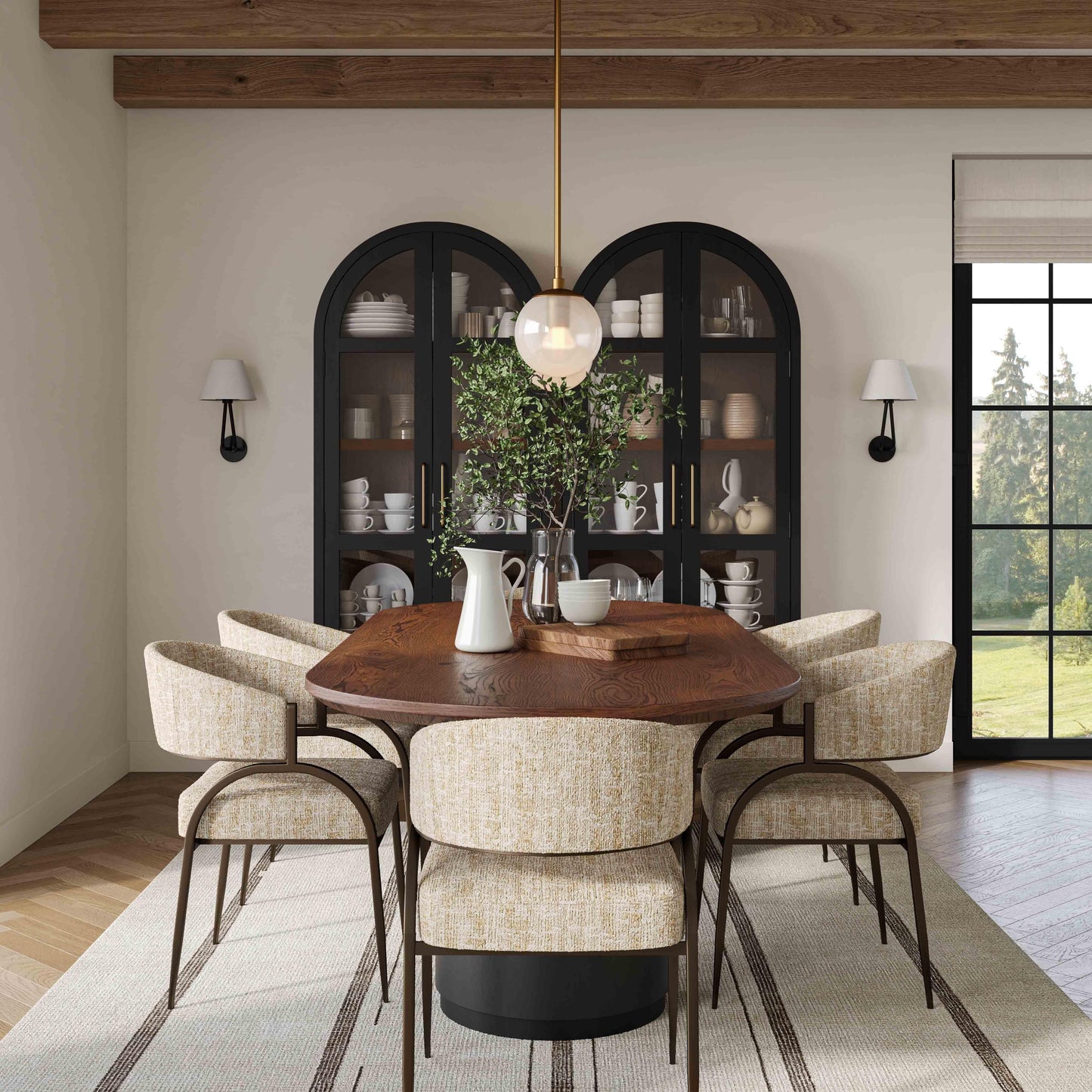 Marlow Natural Wood Dining Table