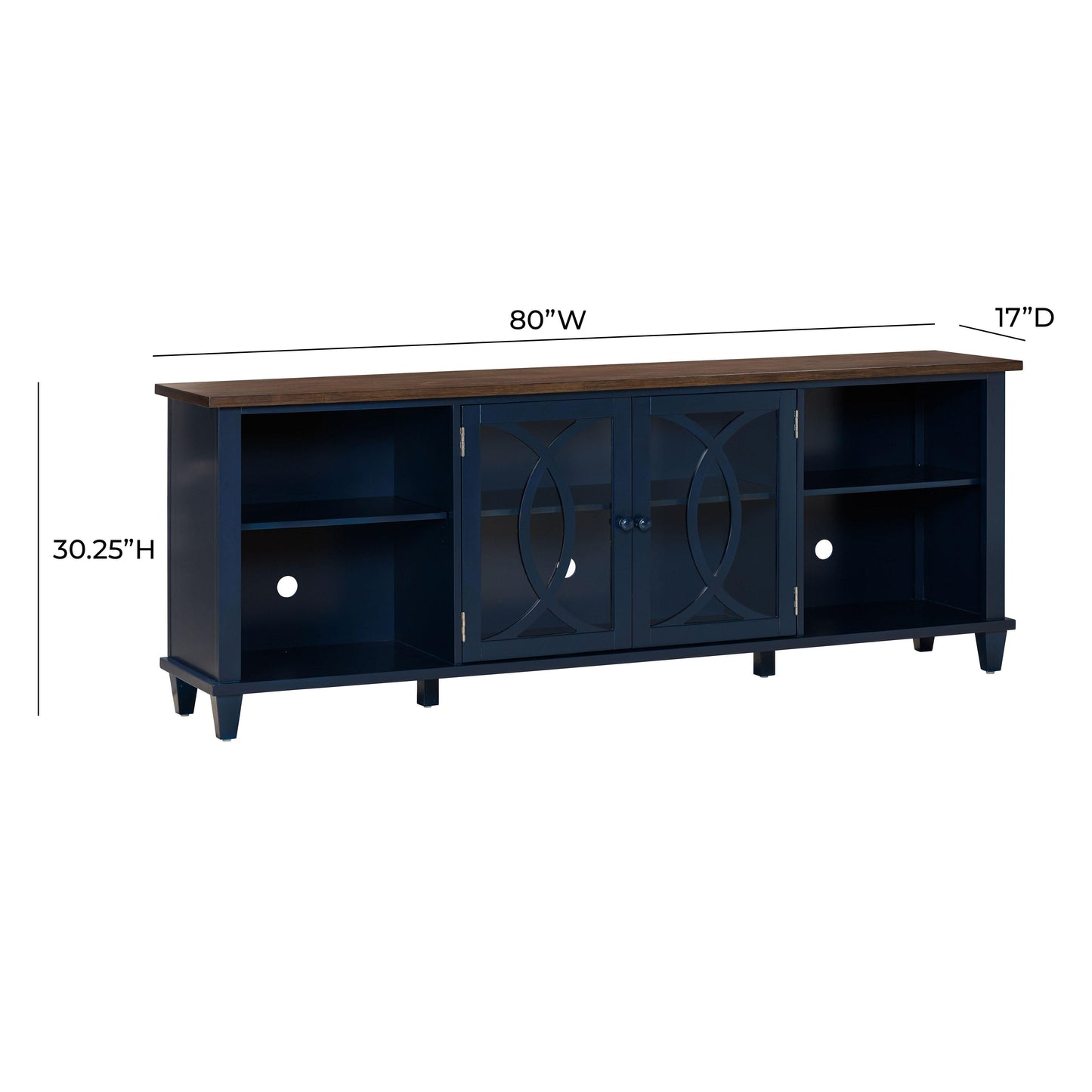 Presby Blue 60" Console