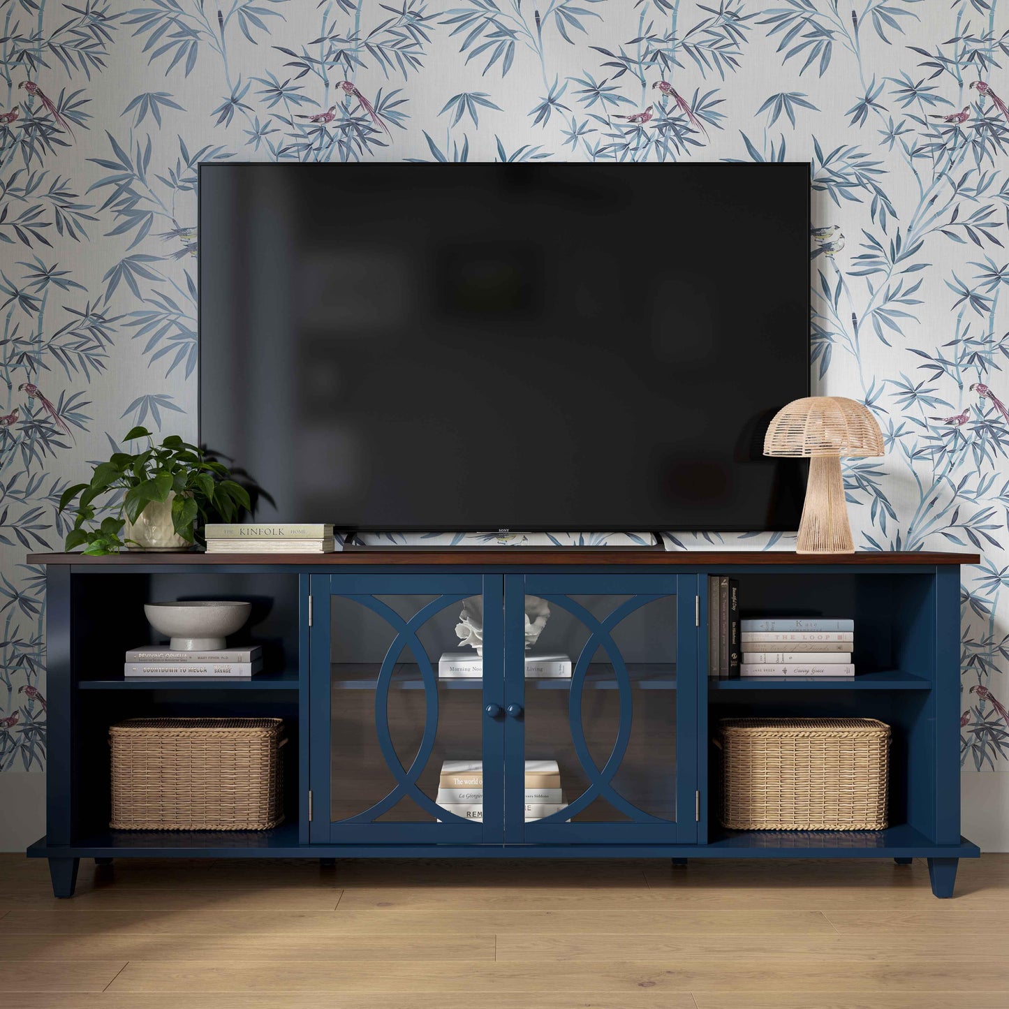 Presby Blue 60" Console