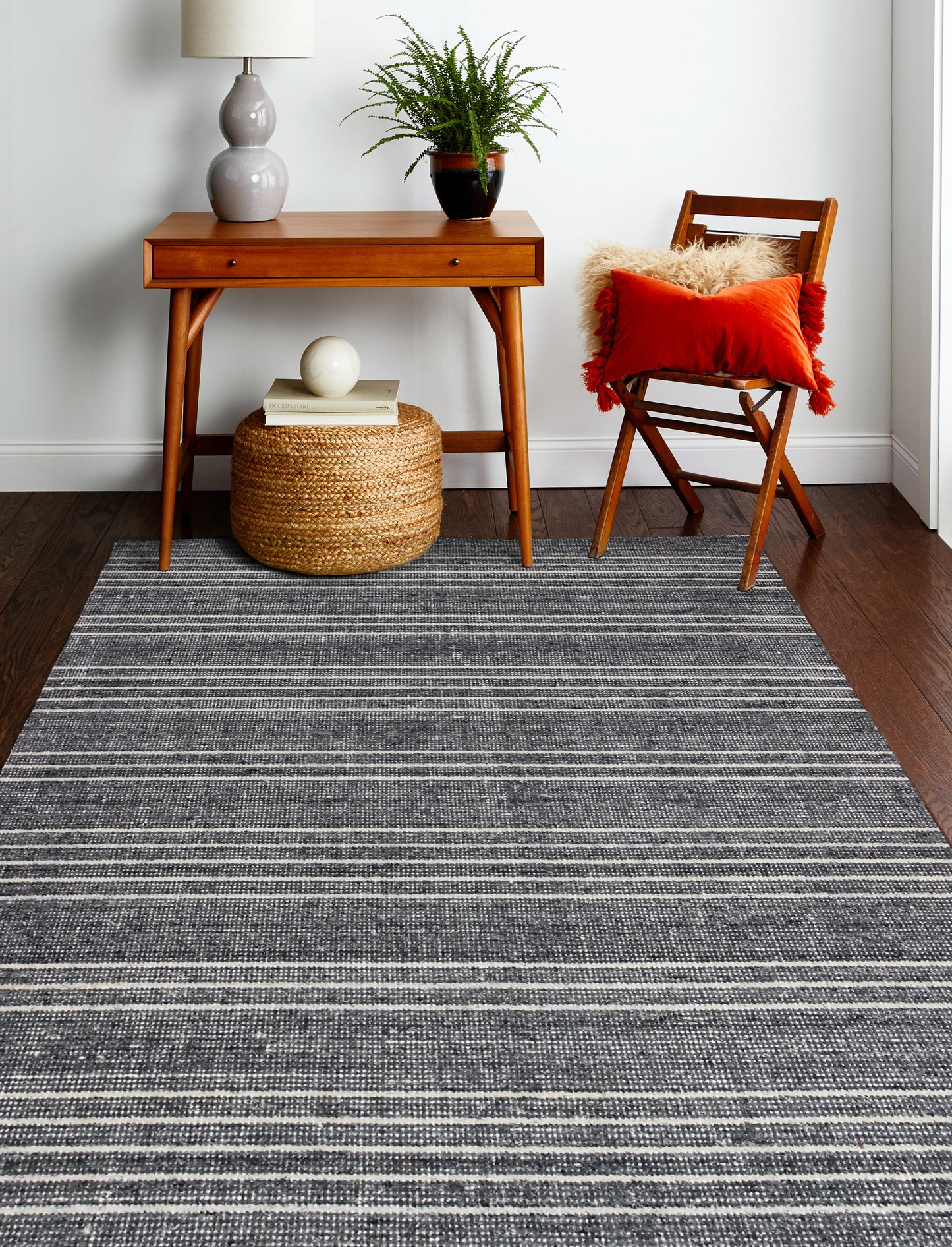 Levon Area Rug, Charcoal