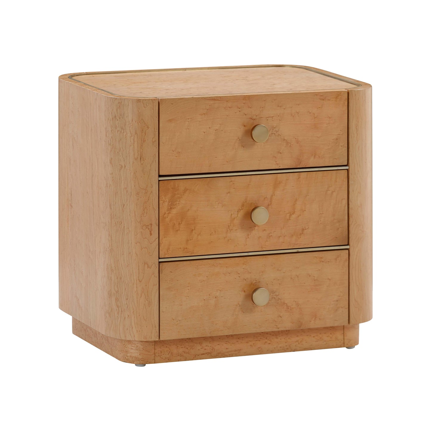 Abigail Natural Birdseye Maple Nightstand