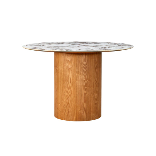 Tamara Marble Ceramic Round Dinette Table