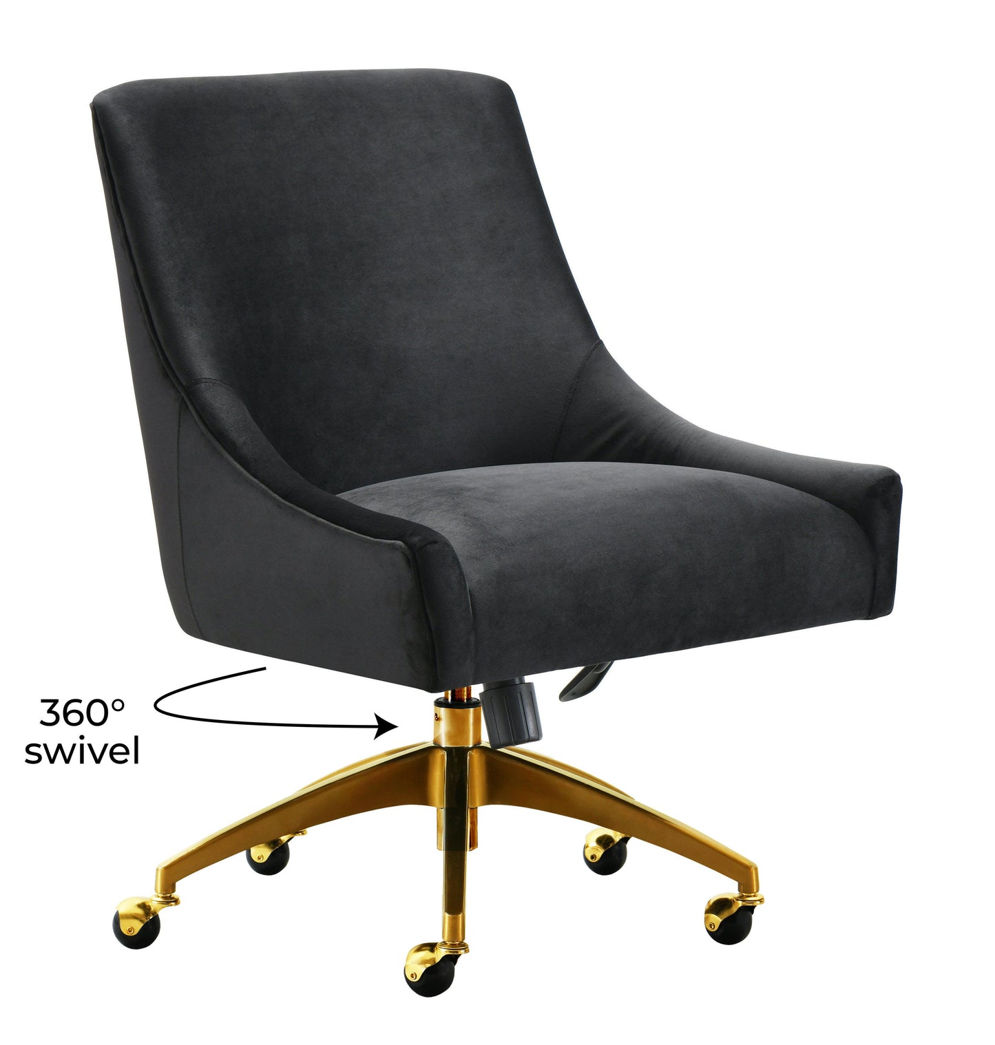 Beatrix Grey Office Swivel Chair