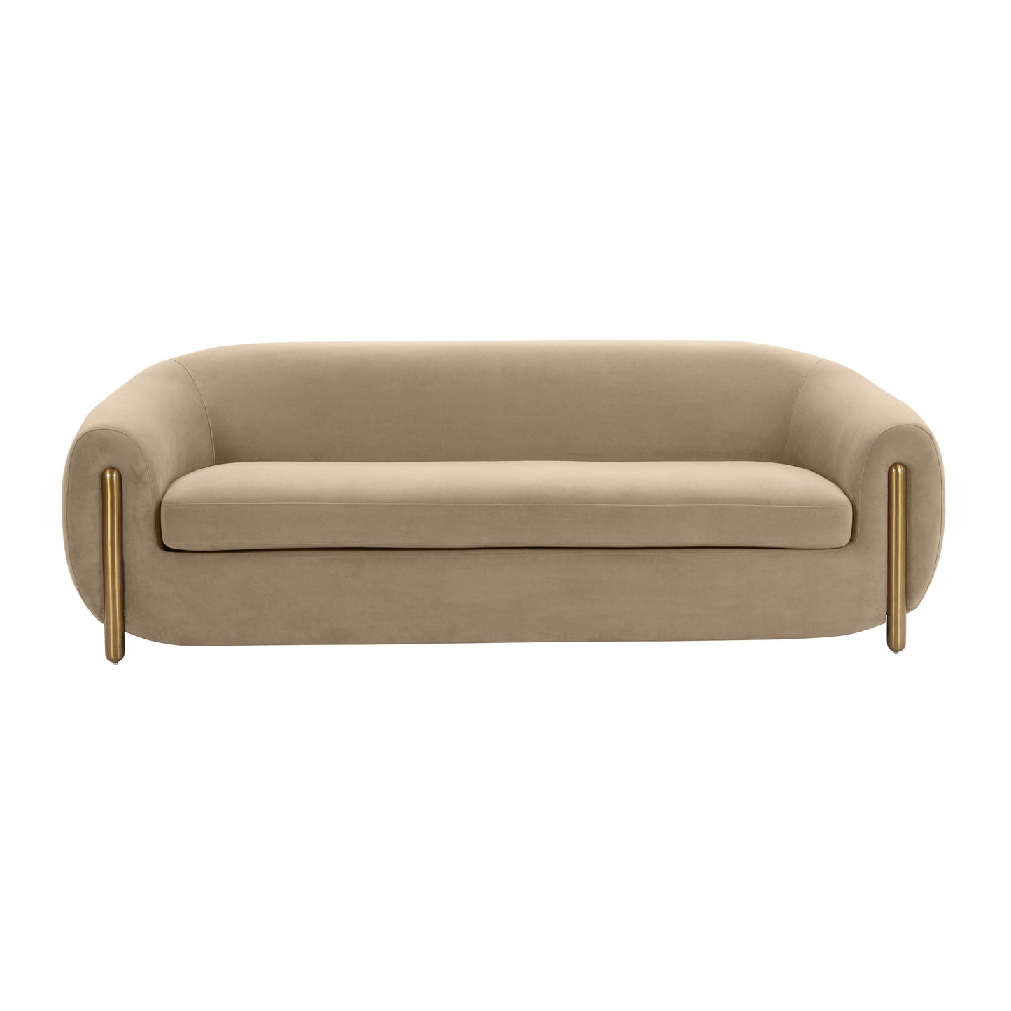 Lina Cream Textured Linen Sofa