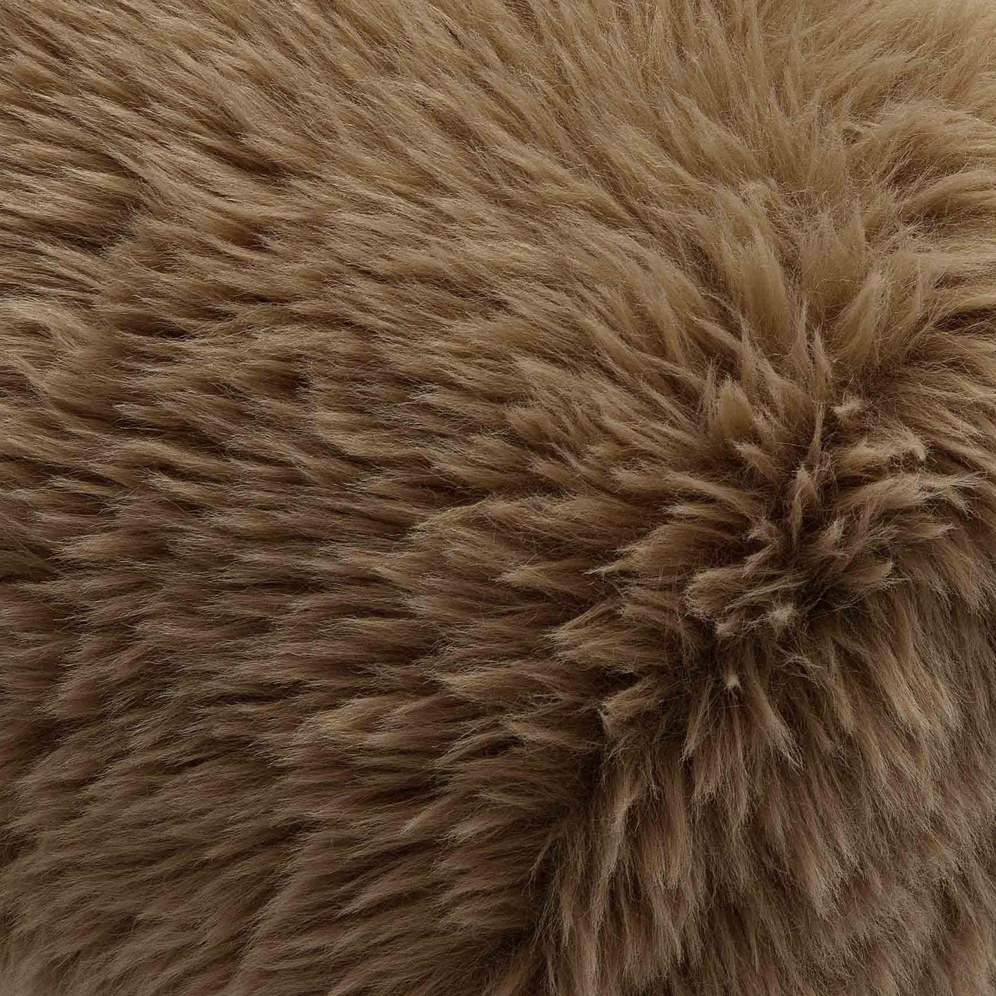 Carmel Natural Vegan Shearling Accent Chair