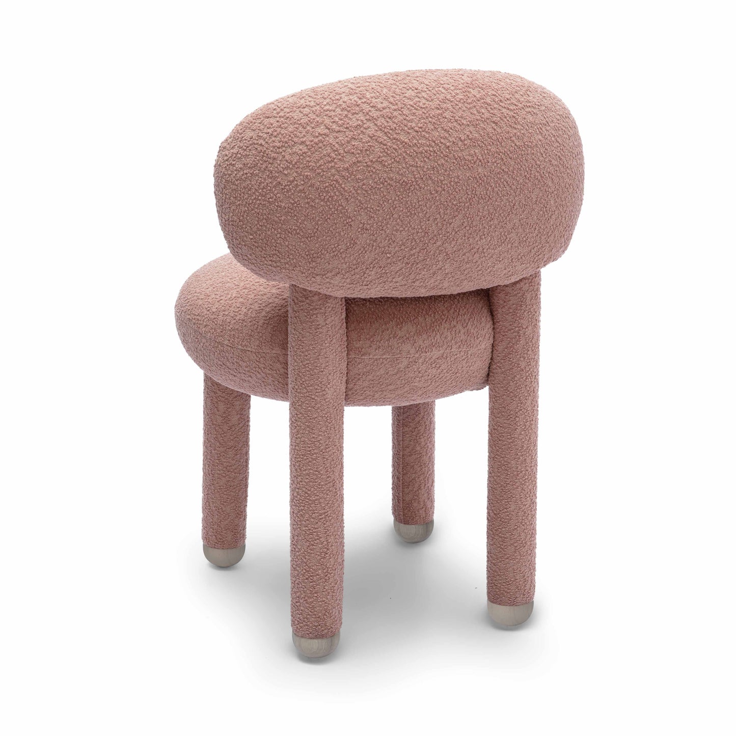 Manu Teal Nubby Performance Fabric Side Chair