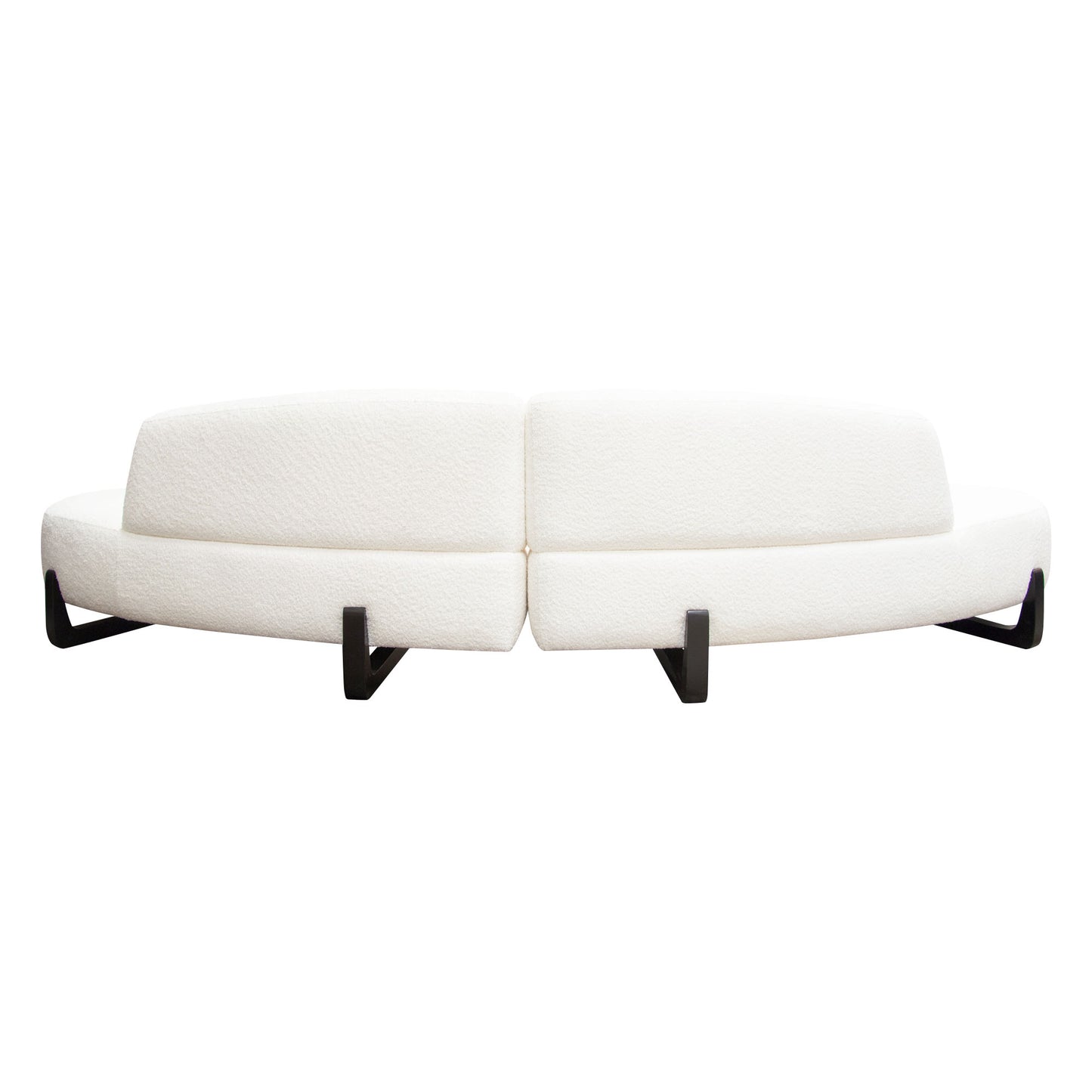 Vesper 2PC Modular Curved Armless Chaise