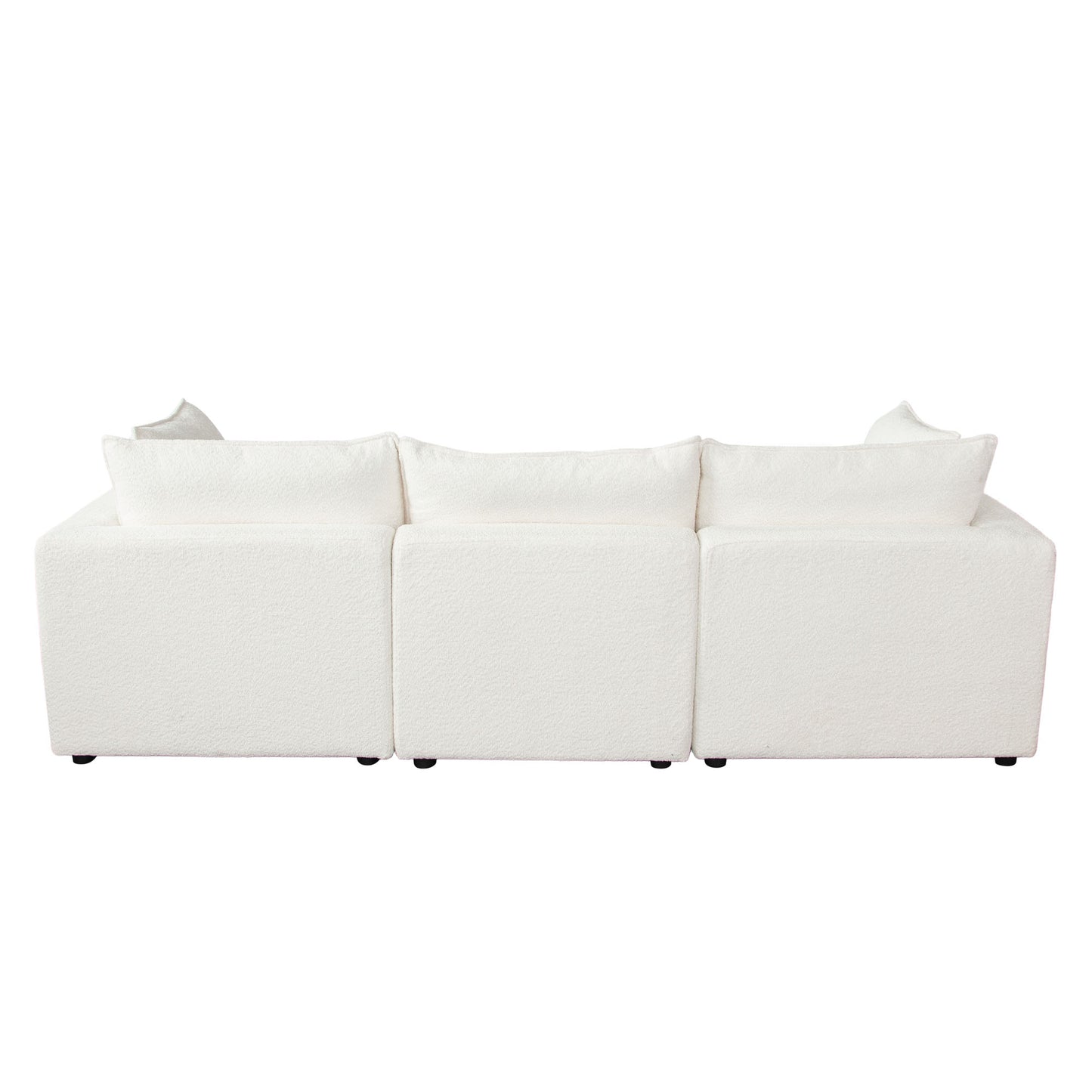 Ivy Dual Chaise Sectional w/ Feather Down Seating