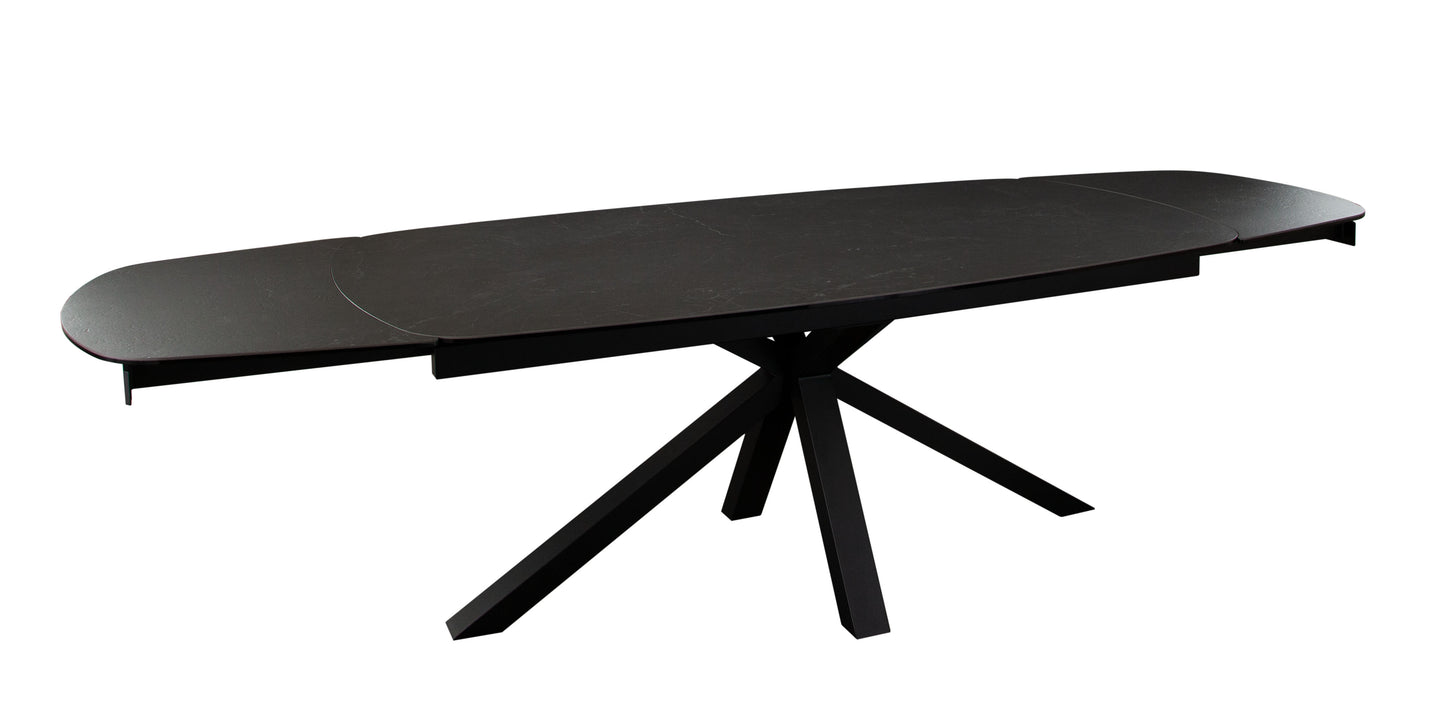 Onyx Rectangle Extension Dining Table